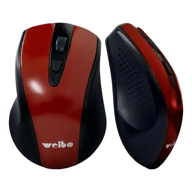 Mouse Inalambrico Usb Raton Optico Weibo 3200 Dpi 4 Botones