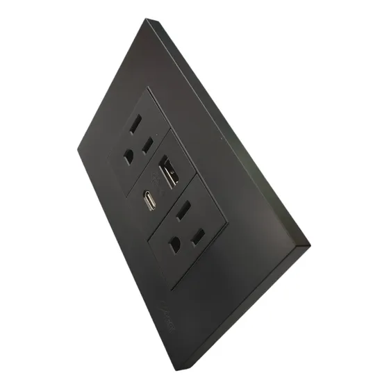 Tomacorriente Doble Con Puertos Usb Y Tipo C Para iPhone
