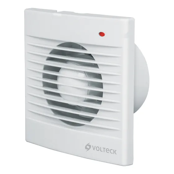 Extractor De Aire 4'' P/baño O Cocina Blanco Volteck Exa-4b