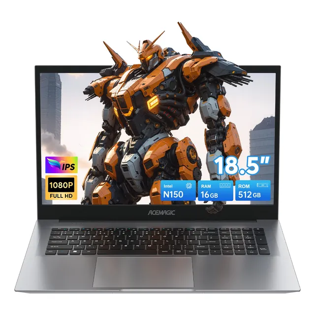 Computadora Portátil De 18.5 Pulgadas Intel N150 16gb 512 Gb