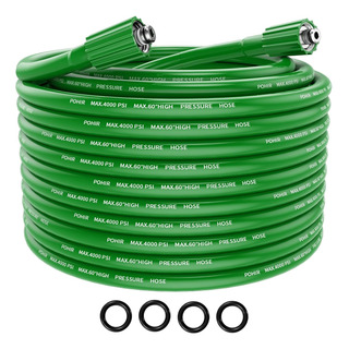 Manguera 25' Para Hidrolavadora De 1/4'' 3600 Psi Pohir Manguera 25' Para Hidrolavadora De 1/4'' 3600 Psi Pohir