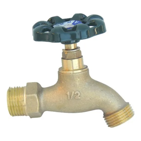 Llave Jardín Mariposa Bronce 1/2 X 1/2 Pulgada He Taumm