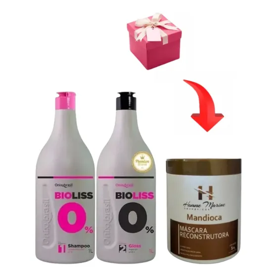 Progressiva Bioliss Blond - Alisamento Loiros - Onixx Brasil