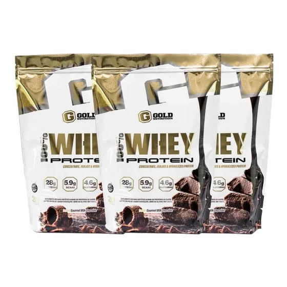 Whey Protein. Promo X 3 Kg. Combo Gold Nutrition. Outlet