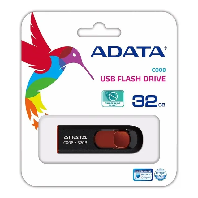 Pendrive 32gb Adata Original, Nuevo Y Sellado. Envios 