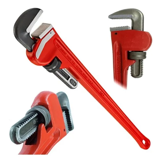 Llave De Tubo Inglesa Mark Bia Heavy Duty 24 Pulgadas