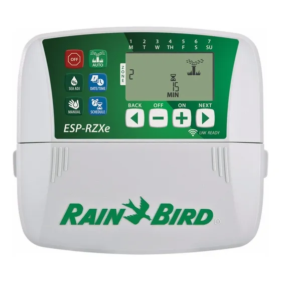 Controlador de riego interior Rainbird 4 Sectors, 230 V, color blanco