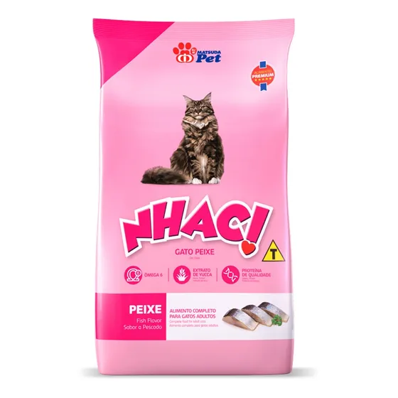 Ração Para Gatos Nhac Sabor Peixe 10,1kg