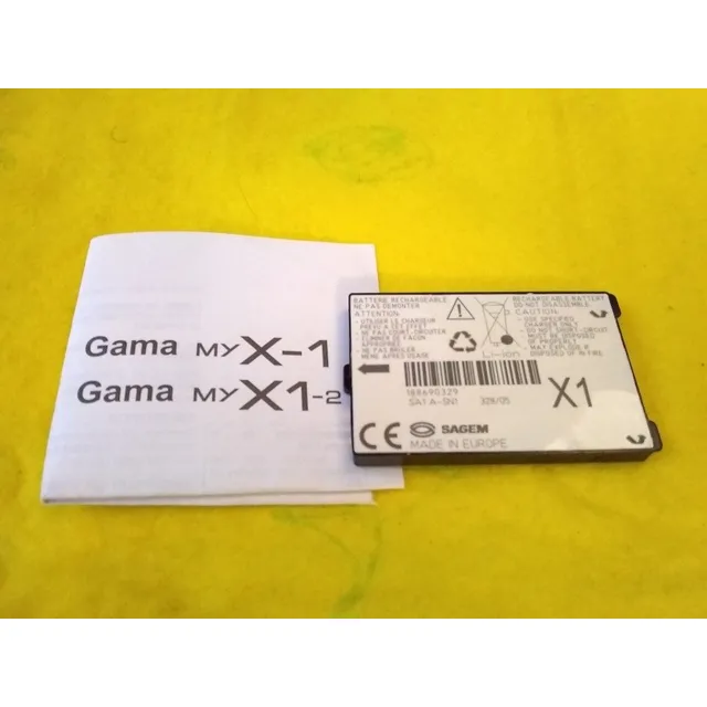 Pila Telefono Sagen Gama Myx1-2