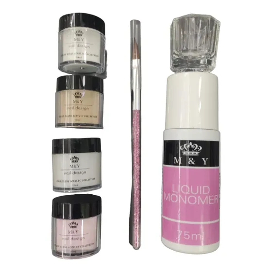 Kit De Polygel M&y Black&white