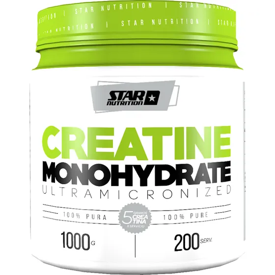Star Nutrition Creatina 1 Kg Monohidrato Fuerza Resistencia