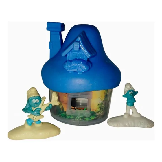 Los Pitufos En La Aldea Perdida Figuras Mcdonalds 2017