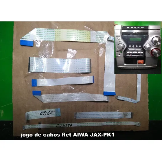 Cabos Fle T Aiwa Jaxpk1 Jax Pk1 Assista O Video