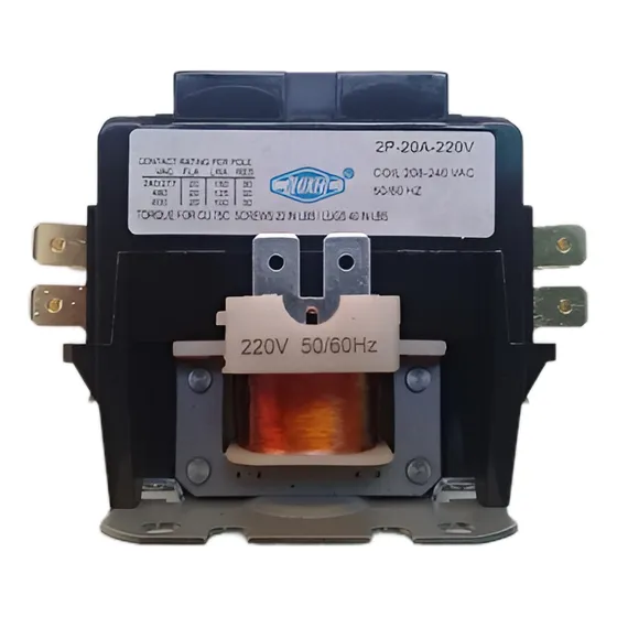  Contactor 2 Polos, 20 Amps, Bobina 208-240vac, 50/60hz, Clu