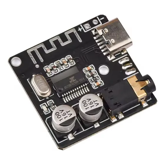 Vhm-314 Receptor Audio Bluetooth 5.0 Mp3 Type C