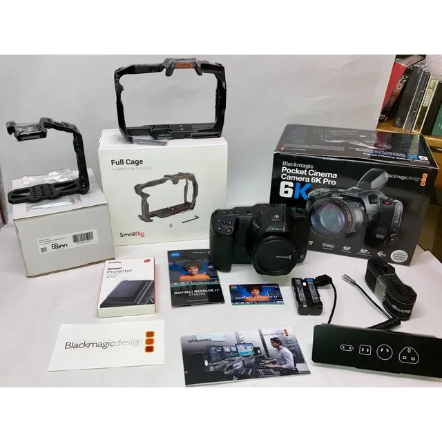 Blackmagic Pocket Cinema Camera 6k Pro (ef Mount), Davinci