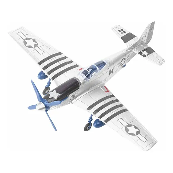 Shaoke Modelo De Avión P-51 En Escala 1:48 Para