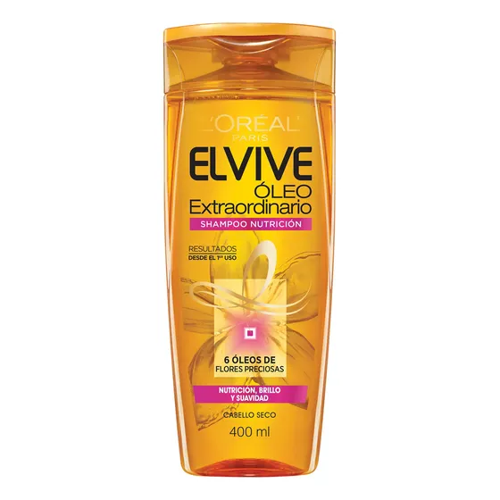 Shampoo Nutrición Óleo Extraordinario Elvive L'Oréal 400ml