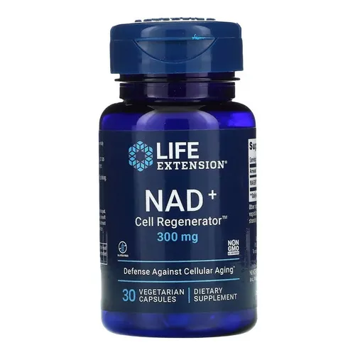 Nad+ 300mg 30 Cápsulas Regenerador Celular Sabor Sin Sabor Life Extension