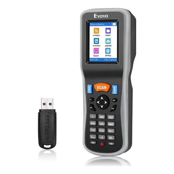 Lector de código de barras Eyoyo PDT6000 USB 1D 127V negro