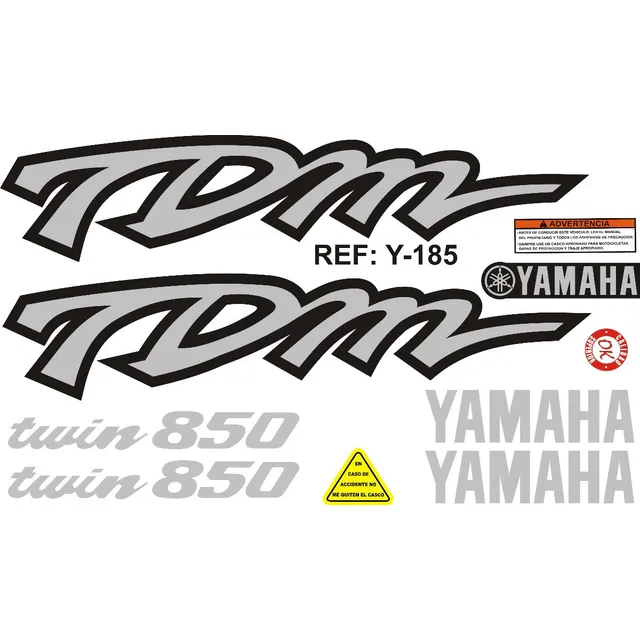 Calcomania Yamaha Tdm 850