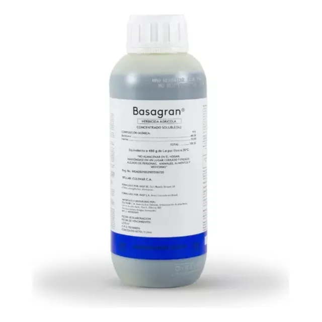 Basagran Herbicida De Uso Agrícola X 1 Litro