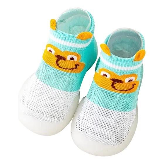 Zapatos Medias De Primeros Pasos Bebe Niño Niña Transpirable