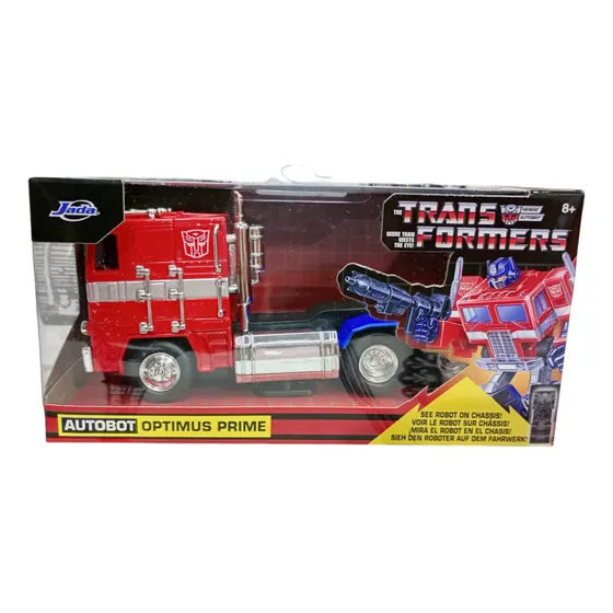 Transformers Autobot Optimus Prime A Escala Jada Metal 1:32