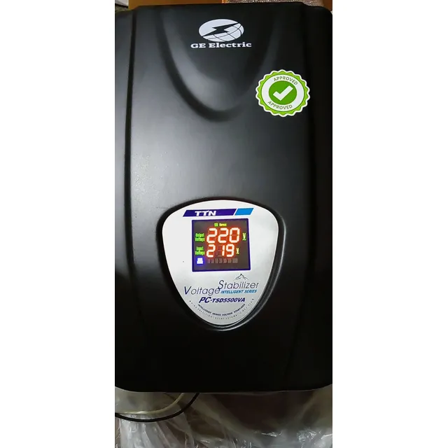 Estabilizador De Voltaje 5.5kva 130-250v/110/220v/ac