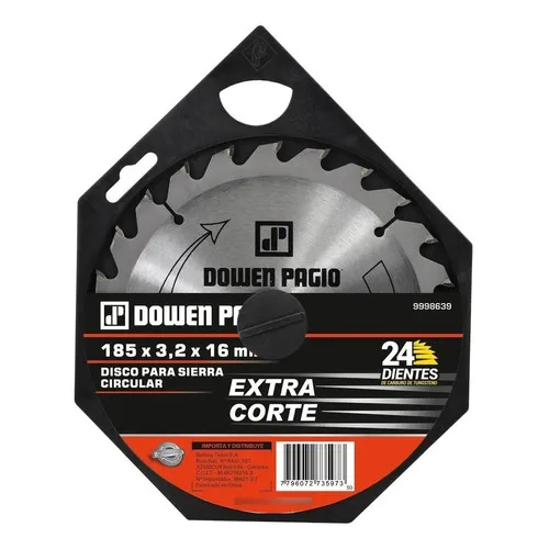 Disco Sierra Circular 235 Mm 40 Dientes Dowen Pagio 9998666