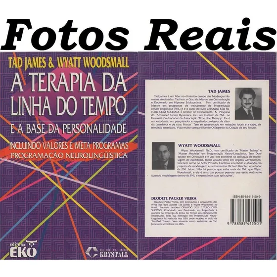 Livro A Terapia Da Linha Do Tempo - Tad James & Wyatt ...