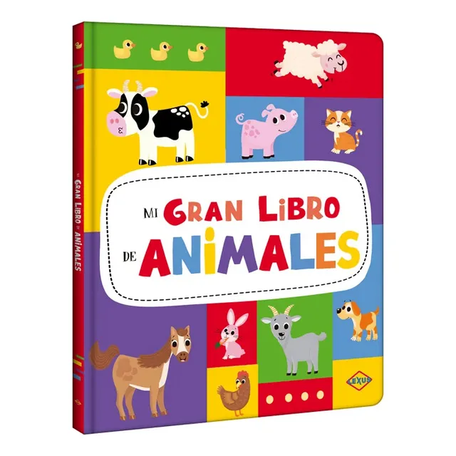 Mi Gran Libro Didáctico Actividades De Animales Para Niños