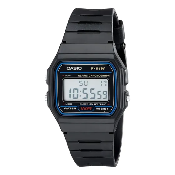 Reloj Deportivo Informal Casio F91w-1 | Cuotas sin interés