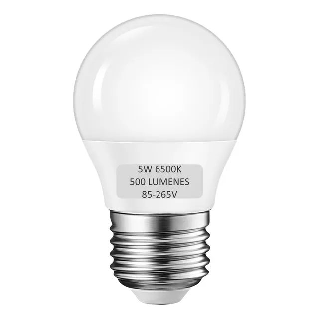 Bombillo Led Nevera Luz Blanca 5w Multivoltaje Tienda Fisica