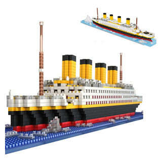 Set De Bloques De Construcción Jqmeg Titanic Micro Mini 1860 Set De Bloques De Construcción Jqmeg Titanic Micro Mini 1860