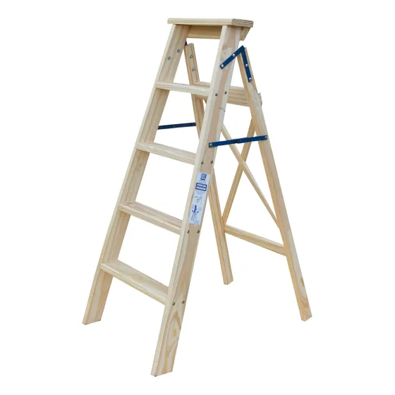 Escalera Madera Familiar 9 Escalones Ferreteria Chaplin 