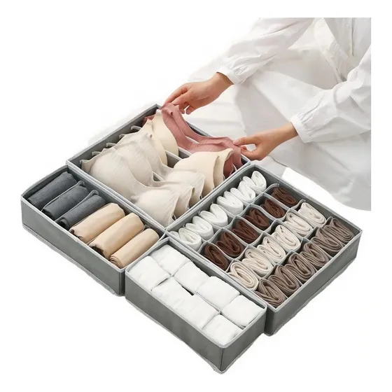 Organizador  X 4 Divisores De Ropa Interior Para Closets