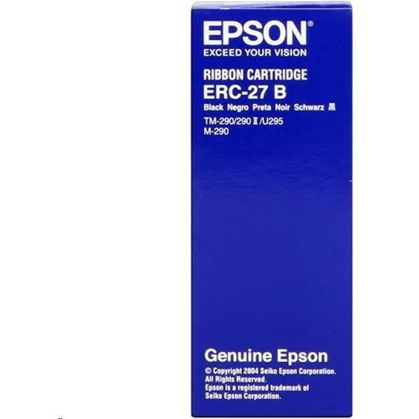 5 Cintas Epson Tm 290/m290 Tm290/tm290ll/tm295 Negro Erc-27b