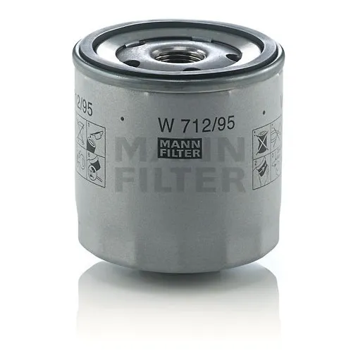 Filtro De Aceite Audi Skoda Vw Tsi Ii A3 Q2 Tiguan Golf Mann
