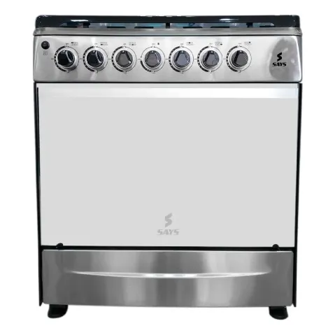 Cocina A Gas Says 30puLG 6 Hornillas Cga306bubg
