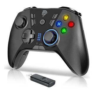 Joystick Control Preto Sem Fio Gamepad Easysmx Sl-9110 Joystick Control Preto Sem Fio Gamepad Easysmx Sl-9110