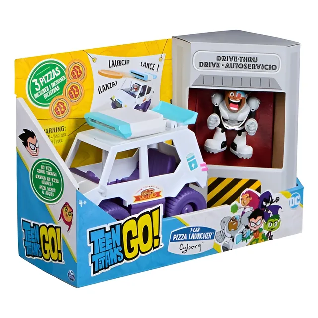 Teen Titans Go Furgoneta De Pizza De Juguete