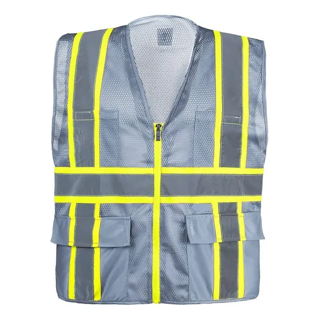 Depot Chaleco Malla Gris Profesional Mp40
