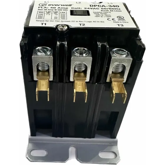 Contactor 3 Polo Bobina 24v De 40amperio 