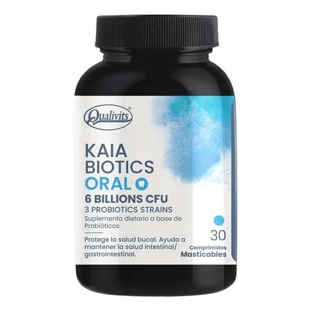 Probióticos Qualivits Kaia Biotics Oral 30 Comprimidos Masticables