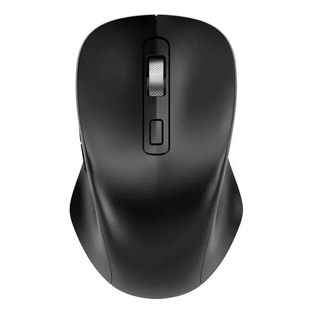 Mouse Inalámbrico Carrello Cm628 Silencioso Usb Color Negro