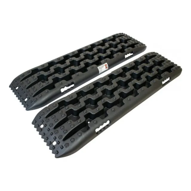 Par De Prancha Desatolagem Desatolamento 4x4 Off Road Preto