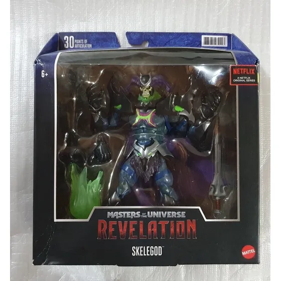 Mattel Skeletor Revelation Serie Netflix 30 Puntos Articulad