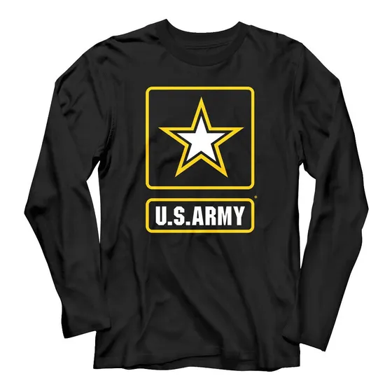 Playera Manga Larga Ejército De Los Estados Unidos Fuerzas 