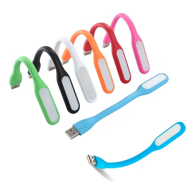 Luz Led Lampara Portatil Ultra Flexible Linterna Usb Color De La Estructura Blanco Color De La Luz Blanco Frío Color De La Pantalla Transparente